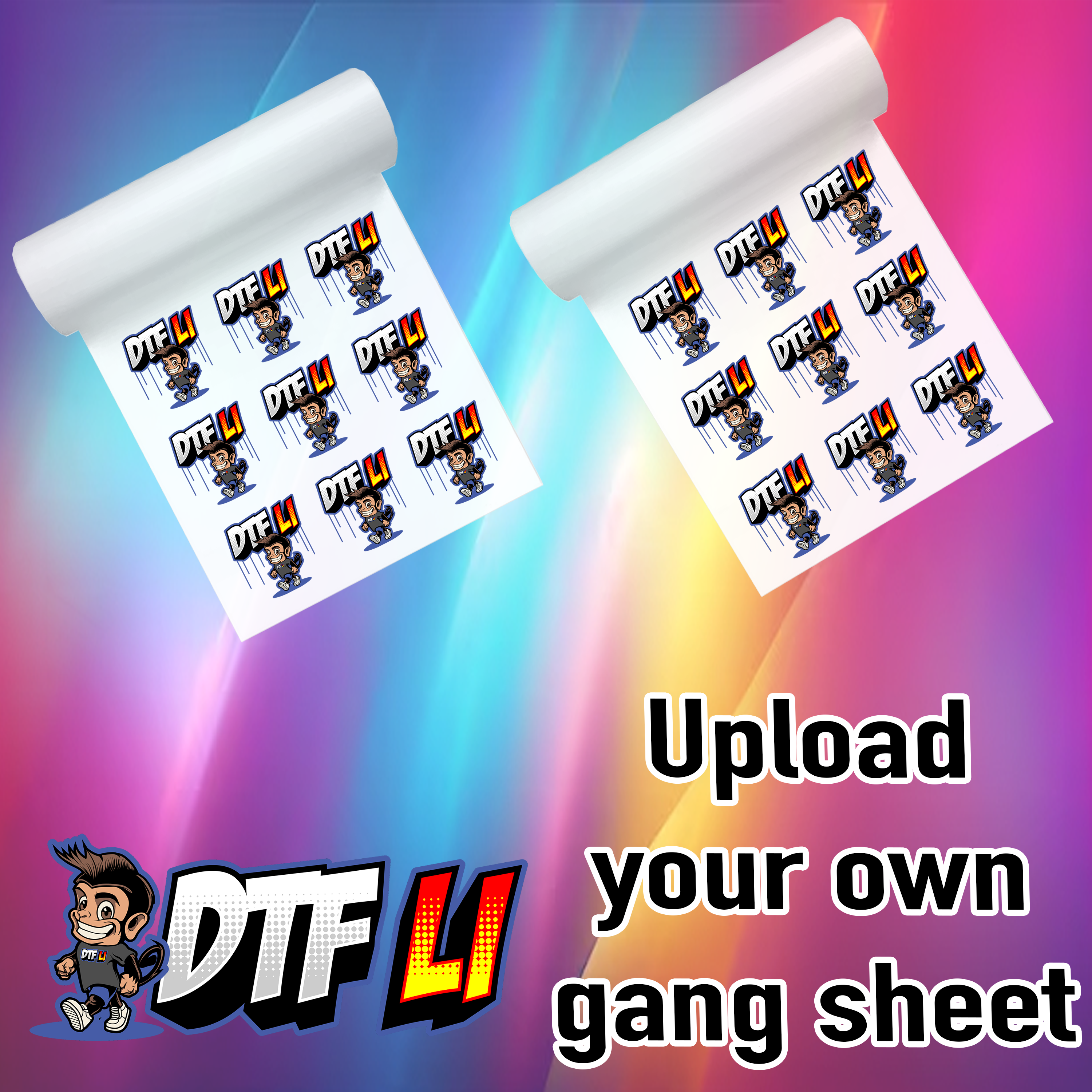 Upload Your Gang Sheet